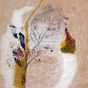 Sonatine - 4x Mischtechnik - zusammen ca. 50x70 cm.